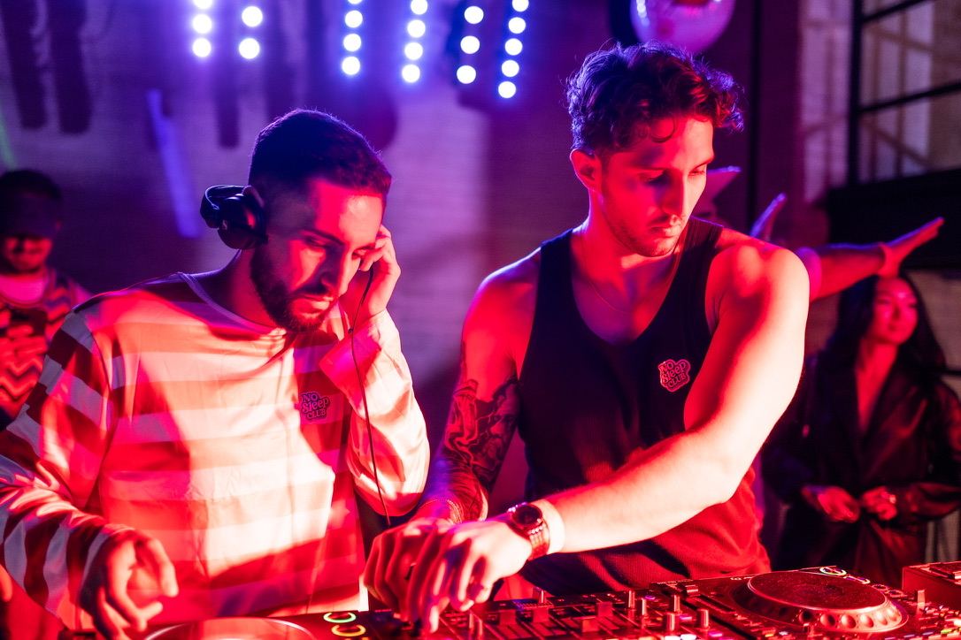 No Sleep Club B2B session