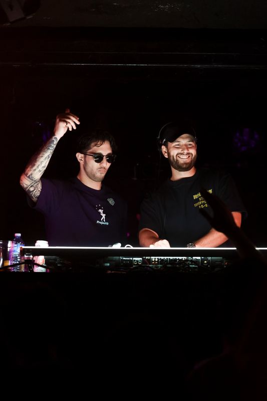 LockEight behind the decks